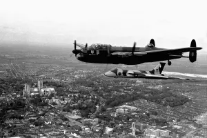 Formation Prints: The City of Lincoln Lancaster (which now forms part of the Battle of Britain Memorial