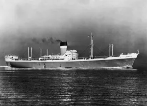 City of Winchester, a 10, 000 ton cargo liner for the Ellerman Line