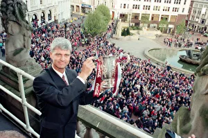 Civic reception for Aston Villa at Birmingham Council House