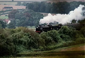 Class S15 number 30506 on the mid Hampshire railway between Alresford and Ropley
