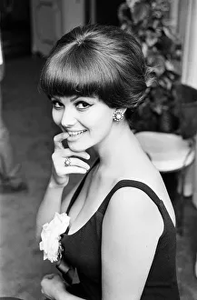 Claudia Cardinale, Italian film actress aged 24 years old