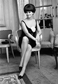 Claudia Cardinale, Italian film actress aged 24 years old