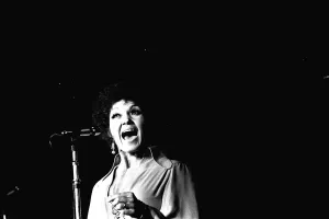 Cleo Laine, who was appearing at the Newcastle Festival in October, 1970