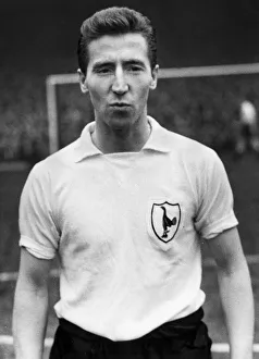 Cliff Jones pictured shortly after his move to Tottenham Hotspur for £35, 000
