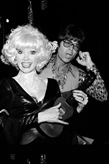 Cliff Richard with cabaret star Jacqueline Jones as Mariliyn Monroe