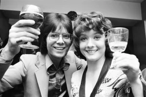 Cliff Richard and Deborah Watling, actors starring in Take Me High