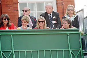 01198 Prints: Cliff Richard joins Princess Diana in the royal box at the Stella Artois tennis