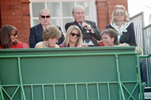 01198 Prints: Cliff Richard joins Princess Diana in the royal box at the Stella Artois tennis