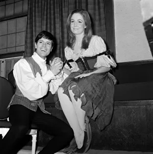 01187 Prints: Cliff Richard and Pippa Steel (18 year old cousin of Hayley Mills