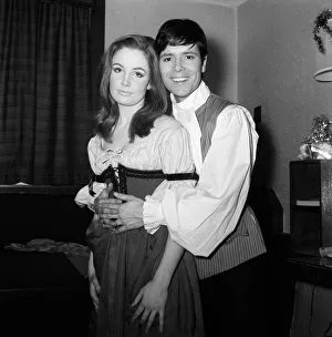 01187 Prints: Cliff Richard and Pippa Steel (18 year old cousin of Hayley Mills
