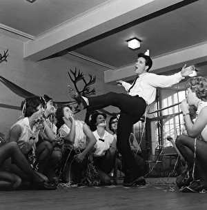 01170 Prints: Cliff Richard rehearsing for the television show Saturday Spectacular'on ITV