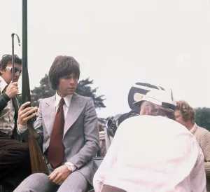 Shotgun Prints: Cliff Richard, seen here filming a scene from the film Take Me High