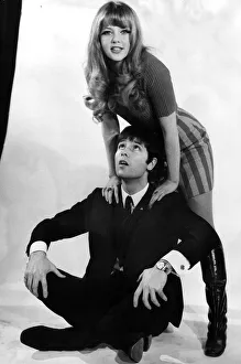 Cliff Richard Singer / Actor with actress Vanessa Howard