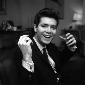 Facial Expressions Prints: Cliff Richard singer January 1963 Local Caption retromusic