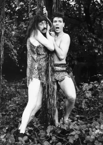 00186 Prints: Cliff Richard Singer with Mario Fabrizi in the film Jungle Boy