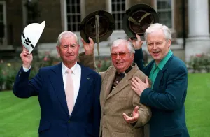 Clive Dunn Actor August 98 With fellow actors who all stared in the tv show Dads
