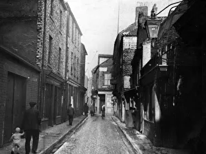 1930 Prints: Clive Street, North Shields, is to be demolished and the inhabitants will e moved to a