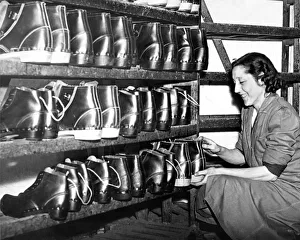 Clog factory of mr. N. A. Gosman off Sunderland Street, Newcastle
