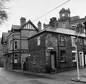 Unemployment Prints: Closing of the Eagley Mills (clock tower of Eagley Mills can been seen in the background)
