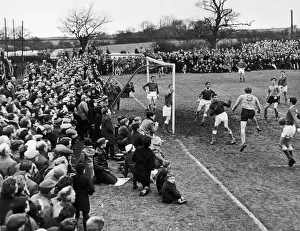 The closing stages of the FA Amateur Cup Third Round match between Alvechurch