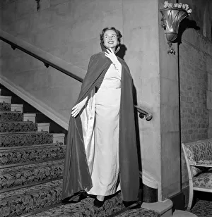 Cape Prints: Clothing Fashion 1952. Rain-wear styles for coronation year. November 1952 C5440