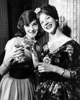 Clothing Fashion 1959: The Daily Mirror Teenage Ball takes place tonight at the Waldorf