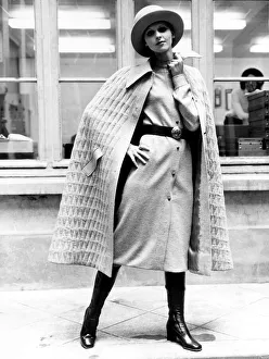 00196 Prints: Clothing Fashion Leather Boots July 1970 From Chritian Dior