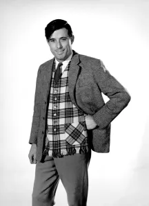 Mens Prints: Clothing: Fashion: Menswear: Man wearing waistcoat. Model: Peter Anthony