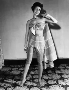 Clothing Fashion Underwear: The Linzi Line dresses being shown in London