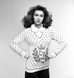 Clothing: Fashions: Royal Look Pattern: Models wearing patterned tops