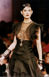 Paris Prints: Clothing France Paris fashion 94 Designer Christian Lacroix January 1994