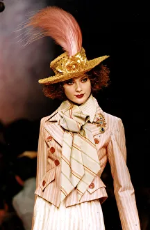 Clothing France Paris fashion 94 Designer Christian Lacroix January 1994