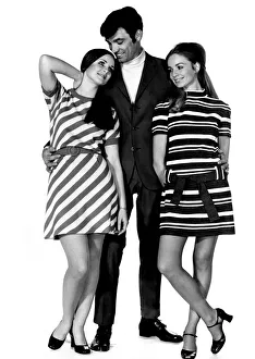 Clothing: John Hobson. Janet Tillett and Shirley Hounsell. January 1969 P008548