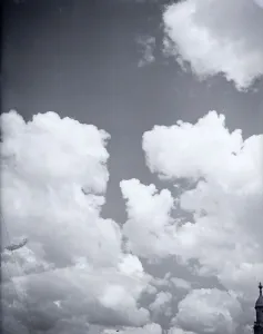 Core56 Prints: Clouds drift lazily over London on a summeres afternoon in 1941