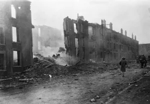 Bombing Prints: The Clydebank Blitz, comprised two devastating Luftwaffe air raids on the shipbuilding