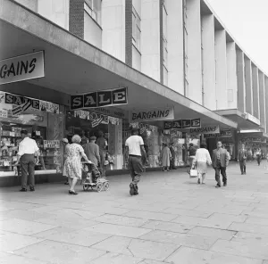 Sign Prints: Co-Op supermarket in Stratford, London 15th July 1967