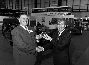 Coach Prints: Coach company operator Harry Shaw (left) received the 15
