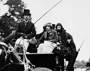 01215 Prints: Coaching Club meet in Hyde Park. Lieutenant Longfield who drove the R. H