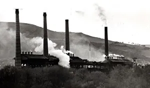 Smoke Prints: Coal - Phurnacite Plant - Abercwmboi - Aberaman - 28th October 1988
