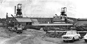 Miners Prints: Coal - Wales - Penallta Colliery at Hengoed - 23rd June 1970