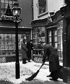 Cobbles Prints: There is a cobbled street of Tudor and Victorian York shops in the Castle museum, York
