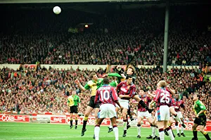 Coca Cola Cup Final. Aston Villa 3 v Manchester United 1. 27th March 1994
