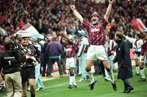 Coca Cola Cup Final. Aston Villa 3 v Manchester United 1