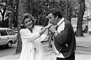 Colbys star Stephanie Beacham is back in Britain on a private visit