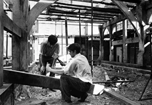 Colin Fellows and Eddie Lenehan are retracing the work of medieval craftsmen