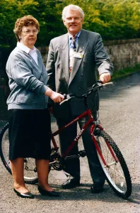 Colin Gregg, administrator to the Yellow Brick Road Charity. 22nd June 1995