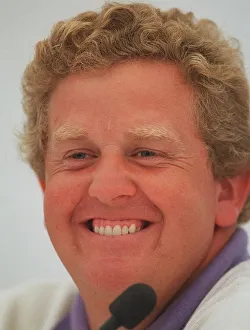 Colin Montgomerie microphone Open golf St Andrews