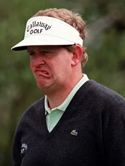 Visor Prints: Colin Montgomerie Open Golf Championship Birkdale 1998