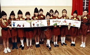 00573 Prints: A colourful collage won a Cleveland Brownie pack a free party