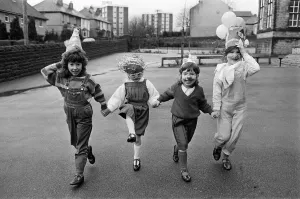 Colourful comedy Comedy Relief put a smile on the faces of youngsters at Berry Brow